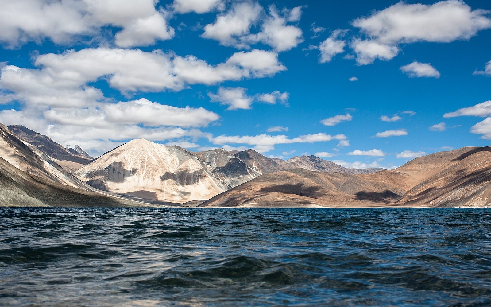 Blue waters of Pangong Tso, Ladakh — Classic Ladakh — Leh, Nubra Valley & Pangong Tso