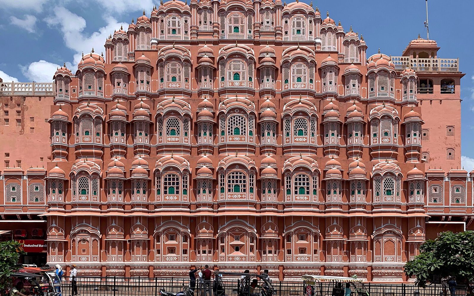 Hawa Mahal facade in Jaipur's old city