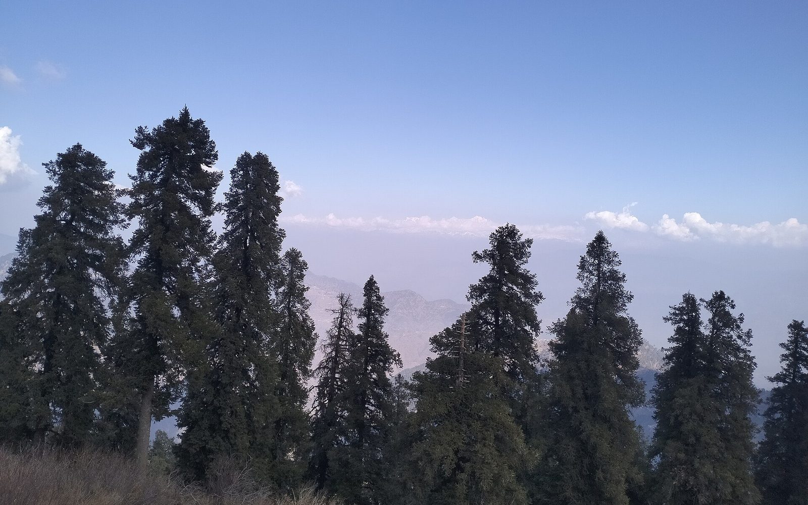 Ridge views over Mussoorie — Mussoorie & Rishikesh Honeymoon — Hills, River and Quiet