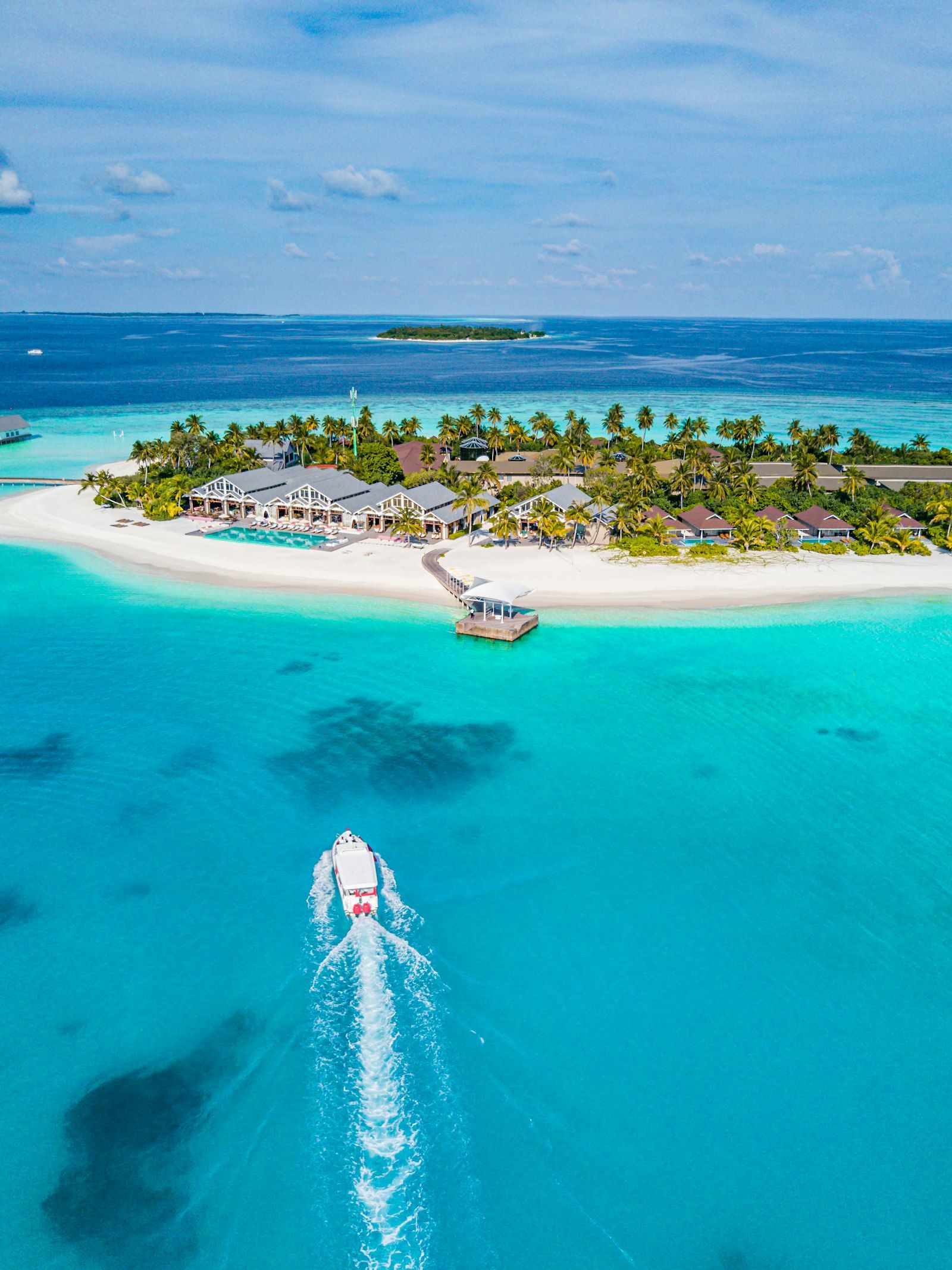 Maldives Aerial Island — Maldives Family Island Break
